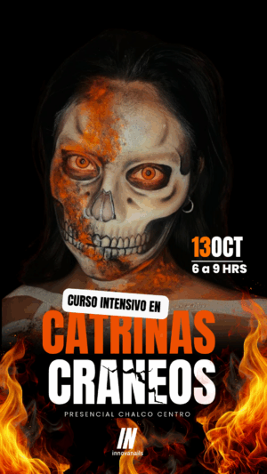 CURSO INTENSIVO CATRINAS Y CRANEOS